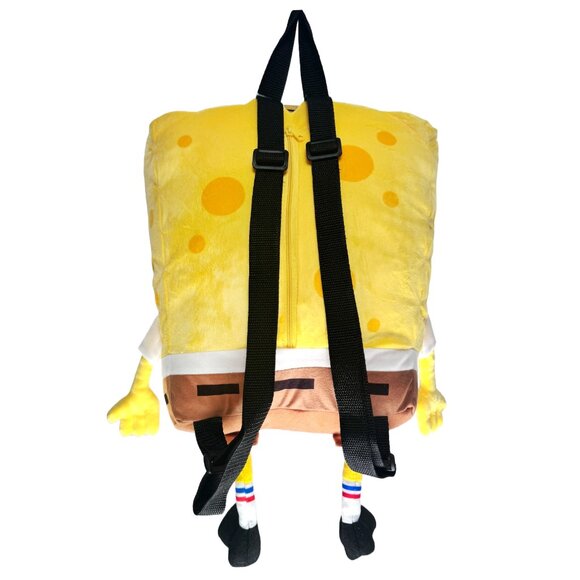 NEW Nickelodeon Spongebob Squarepants 3D Plush Backpack - Picture 3 of 3
